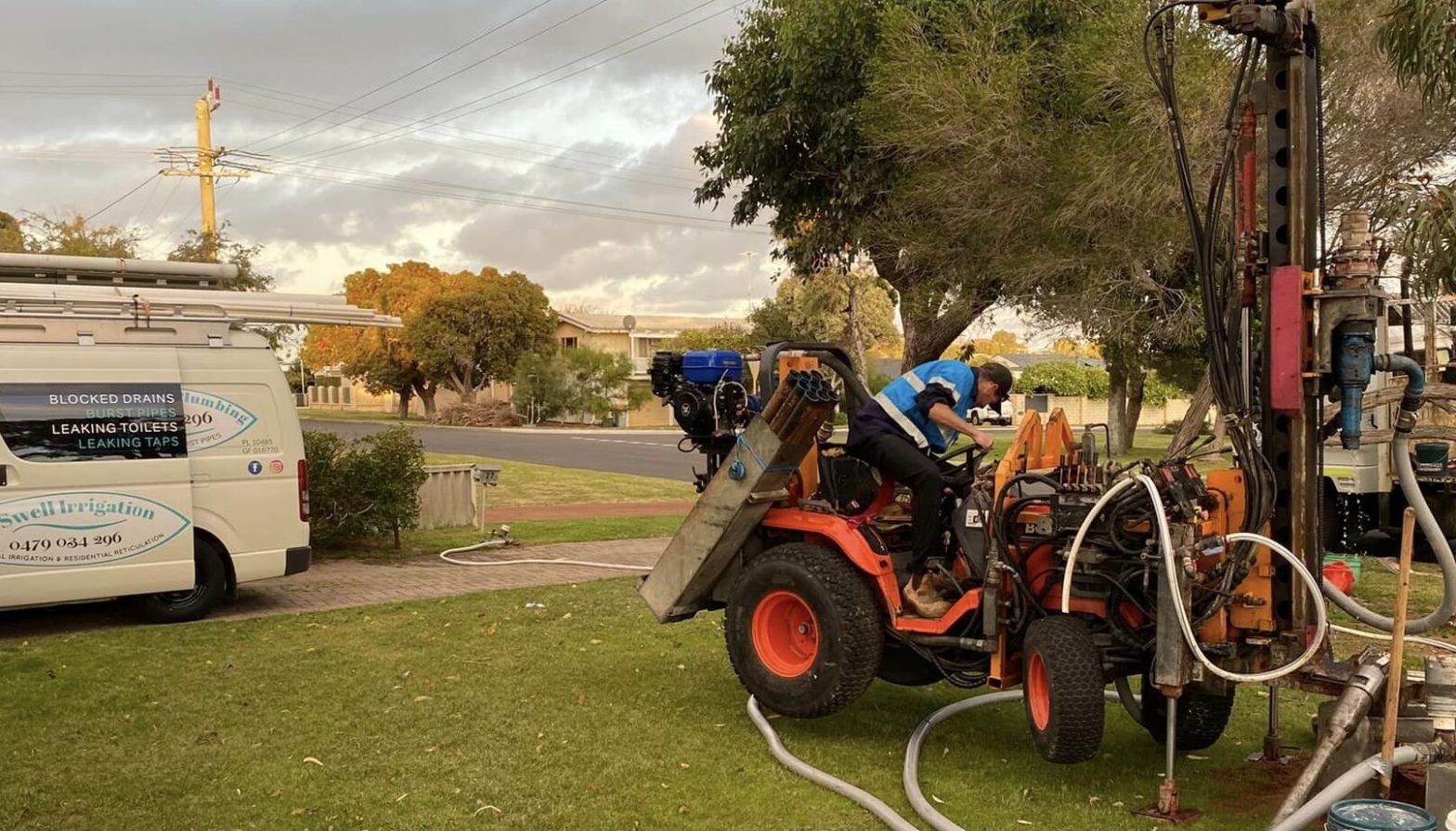 water bore drilling